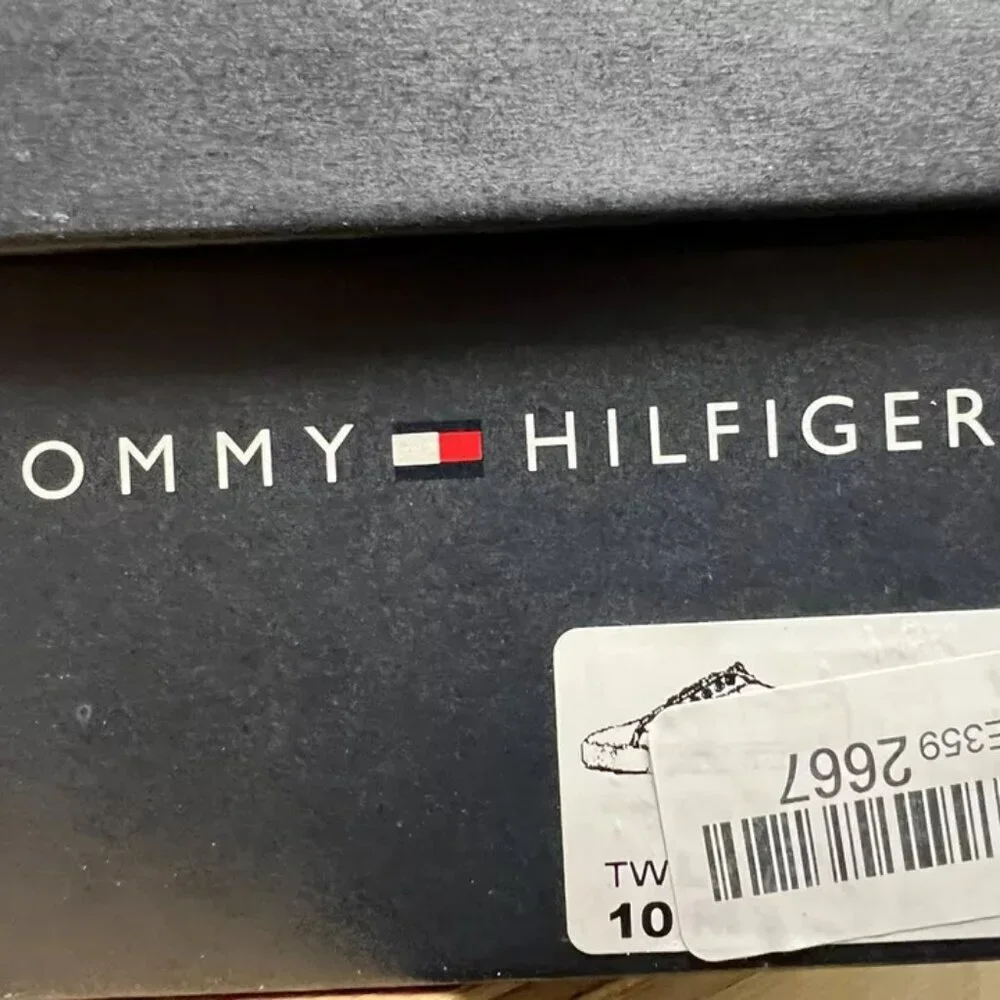 Tommy Hilfiger Womens Laven Sneaker White Size 10 M